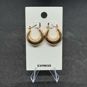 Express‎ Gold Hoop Earrings